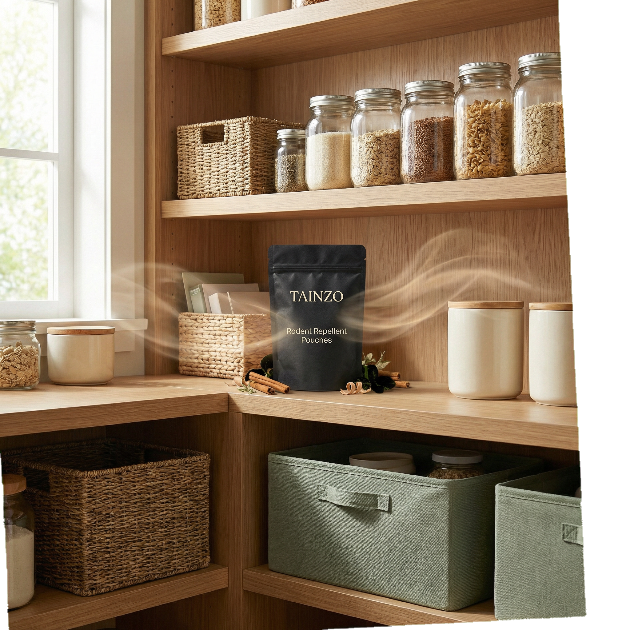Tainzo Rodent Repellent Pouches pantry image