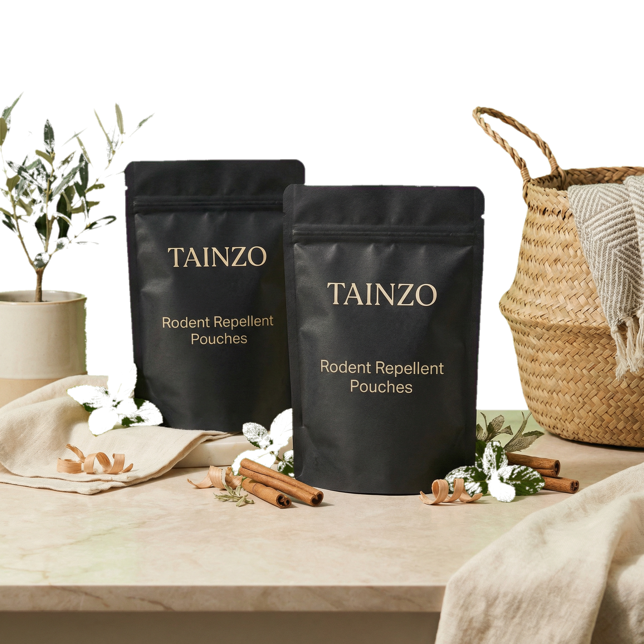 Tainzo Rodent Repellent Pouches lifestyle image