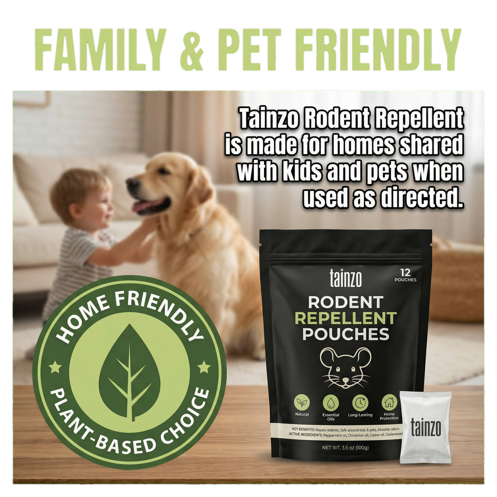 Rodent Repellent Pouches
