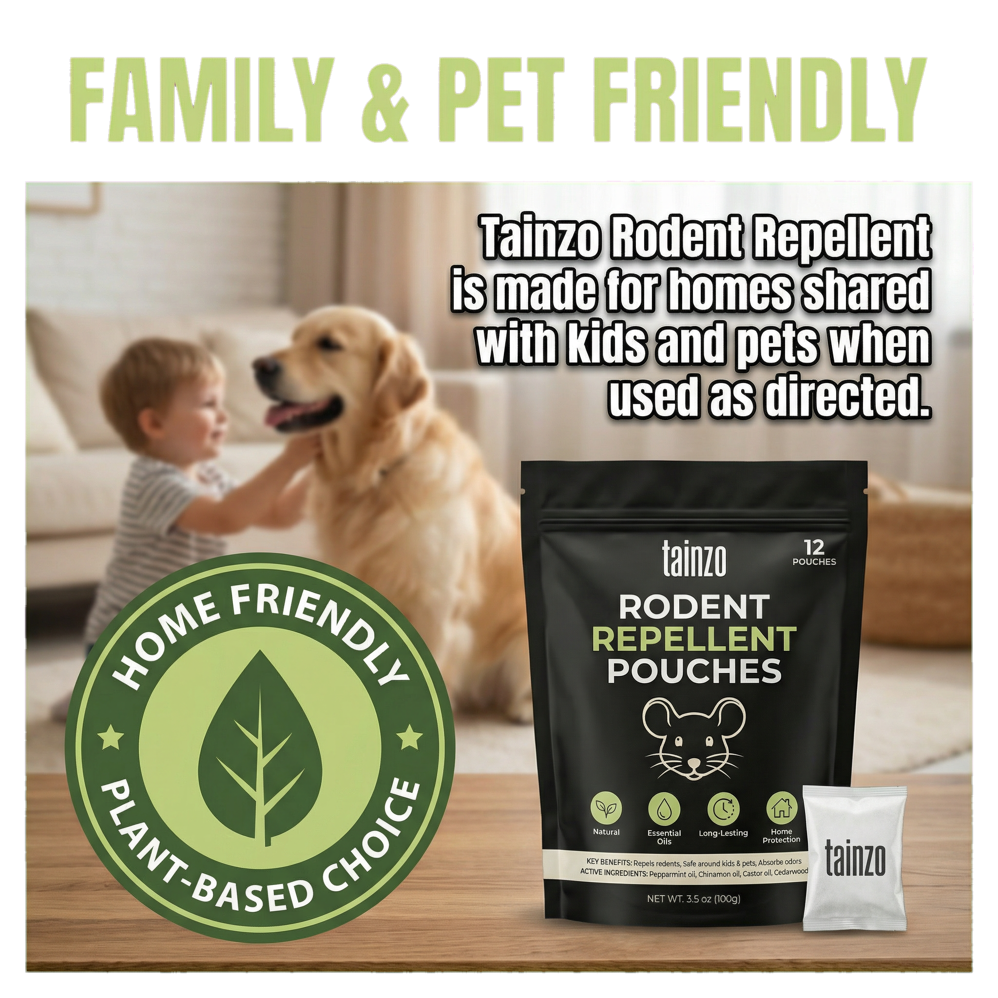Rodent Repellent Pouches